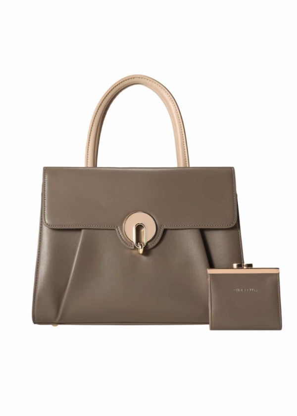 Chrisbella Semi Small Tote Bag with Wallet – Premium Stylish & Functional Ladies Handbag